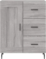 ΝΤΟΥΛΑΠΙ ΓΚΡΙ SONOMA 69,5 X 34 X 90 ΕΚ. ΑΠΟ ΕΠΕΞΕΡΓΑΣΜΕΝΟ ΞΥΛΟ 830282