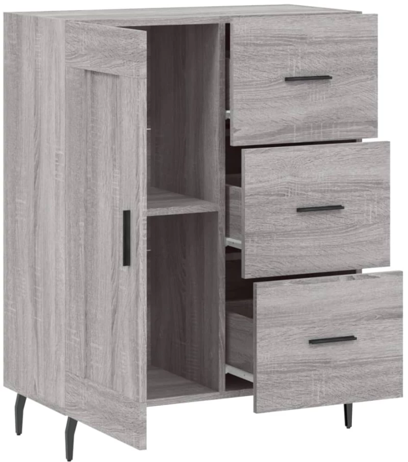 ΝΤΟΥΛΑΠΙ ΓΚΡΙ SONOMA 69,5 X 34 X 90 ΕΚ. ΑΠΟ ΕΠΕΞΕΡΓΑΣΜΕΝΟ ΞΥΛΟ 830282