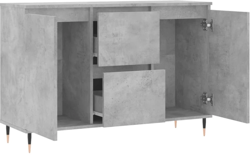 ΜΠΟΥΦΕΣ ΓΚΡΙ ΣΚΥΡΟΔΕΜΑΤΟΣ 104X35X70 ΕΚ. ΑΠΟ ΕΠΕΞΕΡΓΑΣΜΕΝΟ ΞΥΛΟ 827200