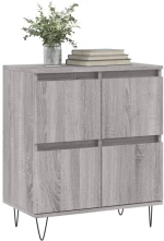 ΝΤΟΥΛΑΠΙ ΓΚΡΙ SONOMA 60X35X70 ΕΚ. ΑΠΟ ΕΠΕΞΕΡΓΑΣΜΕΝΟ ΞΥΛΟ 831218