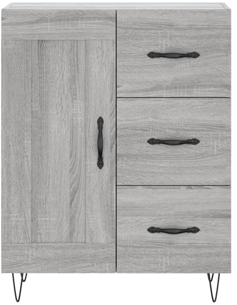 ΝΤΟΥΛΑΠΙ ΓΚΡΙ SONOMA 69,5 X 34 X 90 ΕΚ. ΑΠΟ ΕΠΕΞΕΡΓΑΣΜΕΝΟ ΞΥΛΟ 830258