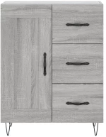 ΝΤΟΥΛΑΠΙ ΓΚΡΙ SONOMA 69,5 X 34 X 90 ΕΚ. ΑΠΟ ΕΠΕΞΕΡΓΑΣΜΕΝΟ ΞΥΛΟ 830258