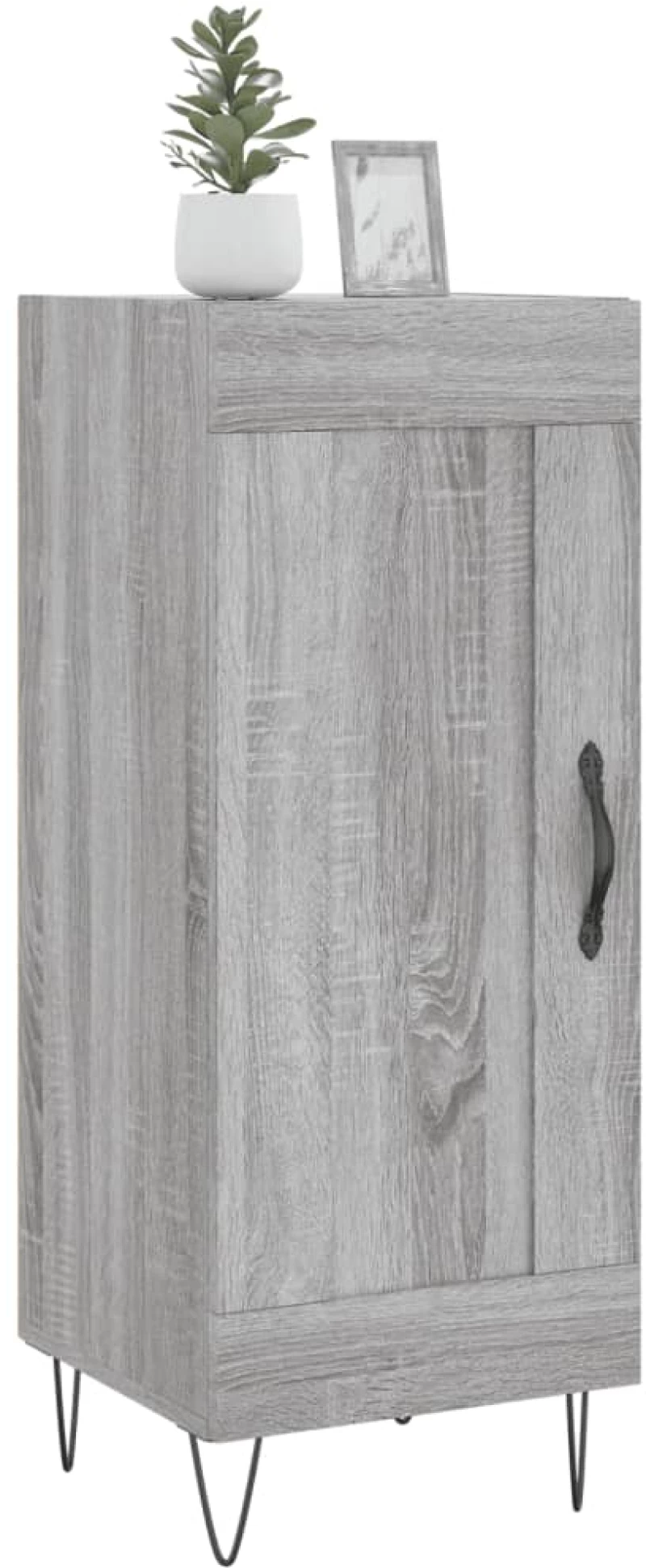 ΝΤΟΥΛΑΠΙ ΓΚΡΙ SONOMA 34,5X34X90 ΕΚ. ΑΠΟ ΕΠΕΞΕΡΓΑΣΜΕΝΟ ΞΥΛΟ 830442