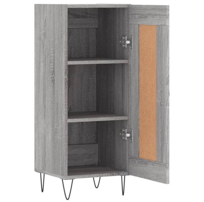ΝΤΟΥΛΑΠΙ ΓΚΡΙ SONOMA 34,5X34X90 ΕΚ. ΑΠΟ ΕΠΕΞΕΡΓΑΣΜΕΝΟ ΞΥΛΟ 830442