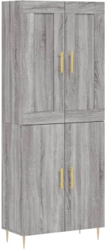 ΝΤΟΥΛΑΠΙ ΓΚΡΙ SONOMA 69,5 X 34 X 180 ΕΚ. ΕΠΕΞΕΡΓΑΣΜΕΝΟ ΞΥΛΟ 3199551