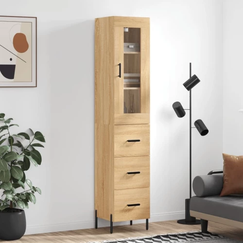 ΜΠΟΥΦΕΣ SONOMA ΔΡΥΣ 34,5 X 34 X 180 ΕΚ. ΑΠΟ ΕΠΕΞΕΡΓΑΣΜΕΝΟ ΞΥΛΟ 3199244