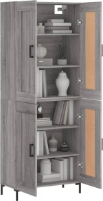ΝΤΟΥΛΑΠΙ ΓΚΡΙ SONOMA 69,5 X 34 X 180 ΕΚ. ΕΠΕΞΕΡΓΑΣΜΕΝΟ ΞΥΛΟ 3199687