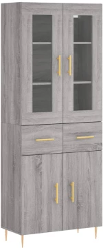 ΝΤΟΥΛΑΠΙ ΓΚΡΙ SONOMA 69,5 X 34 X 180 ΕΚ. ΕΠΕΞΕΡΓΑΣΜΕΝΟ ΞΥΛΟ 3198527