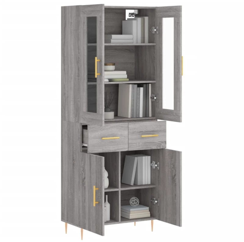 ΝΤΟΥΛΑΠΙ ΓΚΡΙ SONOMA 69,5 X 34 X 180 ΕΚ. ΕΠΕΞΕΡΓΑΣΜΕΝΟ ΞΥΛΟ 3198527
