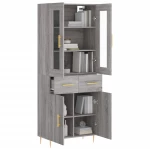 ΝΤΟΥΛΑΠΙ ΓΚΡΙ SONOMA 69,5 X 34 X 180 ΕΚ. ΕΠΕΞΕΡΓΑΣΜΕΝΟ ΞΥΛΟ 3198527