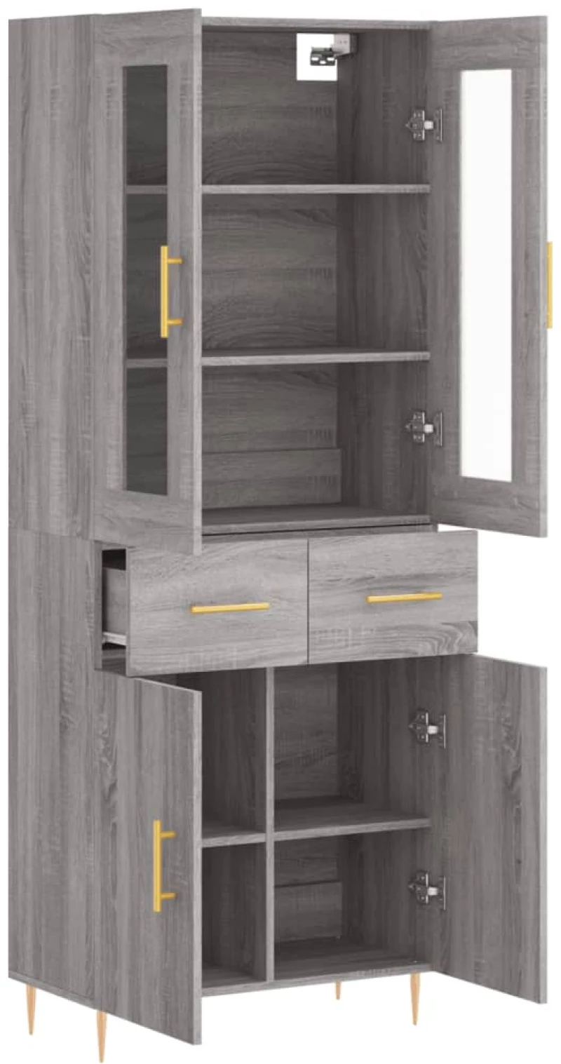 ΝΤΟΥΛΑΠΙ ΓΚΡΙ SONOMA 69,5 X 34 X 180 ΕΚ. ΕΠΕΞΕΡΓΑΣΜΕΝΟ ΞΥΛΟ 3198527