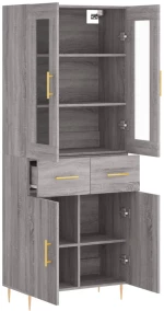 ΝΤΟΥΛΑΠΙ ΓΚΡΙ SONOMA 69,5 X 34 X 180 ΕΚ. ΕΠΕΞΕΡΓΑΣΜΕΝΟ ΞΥΛΟ 3198527
