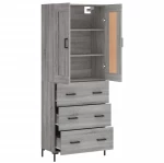 ΝΤΟΥΛΑΠΙ ΓΚΡΙ SONOMA 69,5 X 34 X 180 ΕΚ. ΕΠΕΞΕΡΓΑΣΜΕΝΟ ΞΥΛΟ 3199751