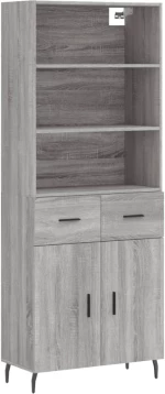 ΝΤΟΥΛΑΠΙ ΓΚΡΙ SONOMA 69,5 X 34 X 180 ΕΚ. ΕΠΕΞΕΡΓΑΣΜΕΝΟ ΞΥΛΟ 3200535