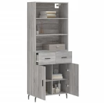 ΝΤΟΥΛΑΠΙ ΓΚΡΙ SONOMA 69,5 X 34 X 180 ΕΚ. ΕΠΕΞΕΡΓΑΣΜΕΝΟ ΞΥΛΟ 3200535