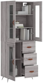 ΝΤΟΥΛΑΠΙ ΓΚΡΙ SONOMA 69,5 X 34 X 180 ΕΚ. ΕΠΕΞΕΡΓΑΣΜΕΝΟ ΞΥΛΟ 3198575