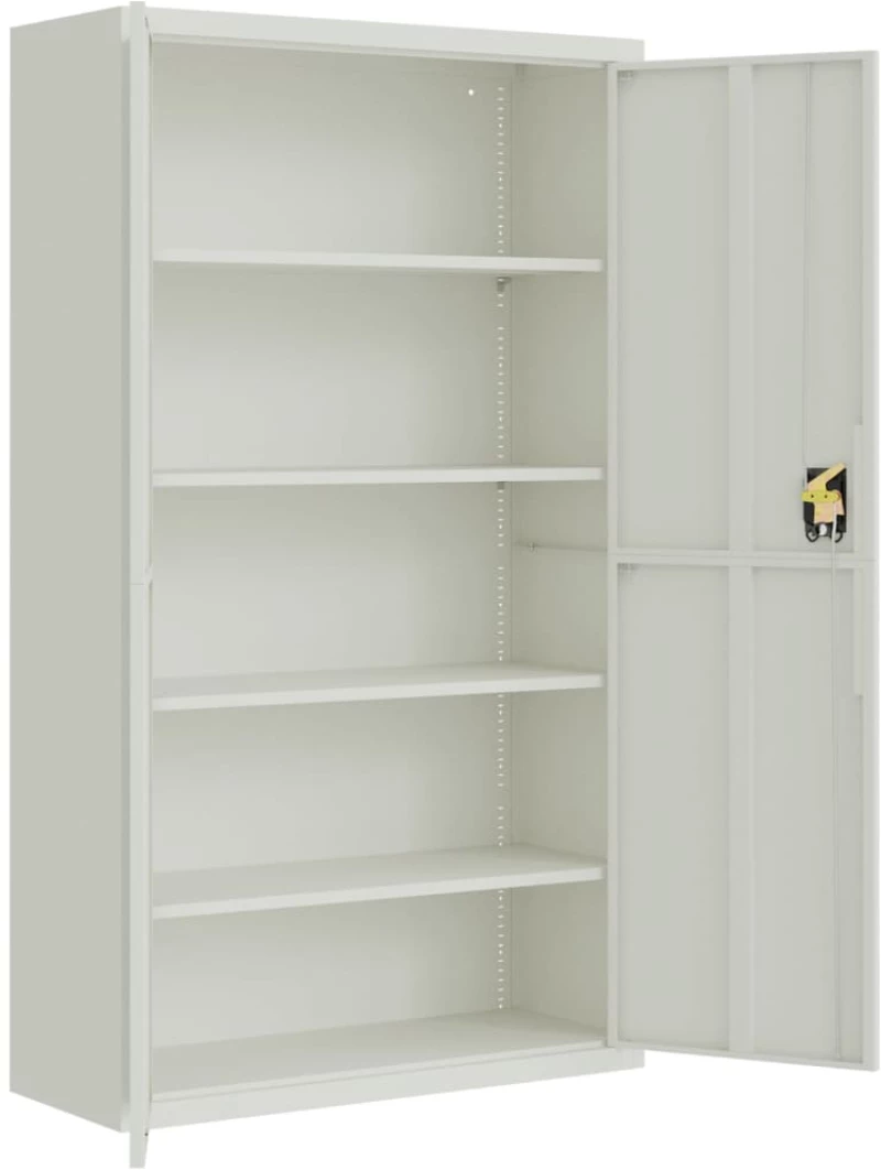 ΑΡΧΕΙΟΘΗΚΗ ΑΝΟΙΧΤΟ ΓΚΡΙ 105 X 40 X 180 ΕΚ. ΑΤΣΑΛΙΝΗ 339769