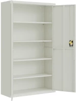 ΑΡΧΕΙΟΘΗΚΗ ΑΝΟΙΧΤΟ ΓΚΡΙ 105 X 40 X 180 ΕΚ. ΑΤΣΑΛΙΝΗ 339769