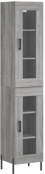 ΜΠΟΥΦΕΣ SONOMA ΓΚΡΙ 34,5 X 34 X 180 ΕΚ. ΑΠΟ ΕΠΕΞΕΡΓΑΣΜΕΝΟ ΞΥΛΟ 3199439