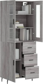 ΝΤΟΥΛΑΠΙ ΓΚΡΙ SONOMA 69,5 X 34 X 180 ΕΚ. ΕΠΕΞΕΡΓΑΣΜΕΝΟ ΞΥΛΟ 3198487