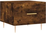 ΤΡΑΠΕΖΑΚΙΑ ΣΑΛΟΝΙΟΥ 2 ΤΕΜ ΚΑΠΝΙΣΤΗ OAK 50X50X40 ΕΚ ΕΠΕΞ. ΞΥΛΟ 829375