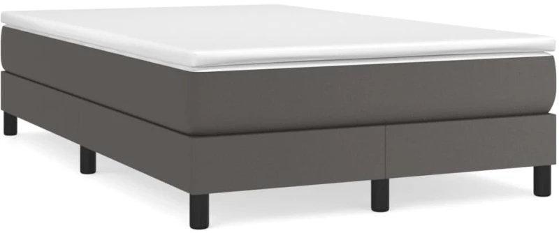 ΚΡΕΒΑΤΙ BOXSPRING ΜΕ ΣΤΡΩΜΑ ΓΚΡΙ 120X200ΕΚ. ΑΠΟ ΣΥΝΘΕΤΙΚΟ ΔΕΡΜΑ 3144253