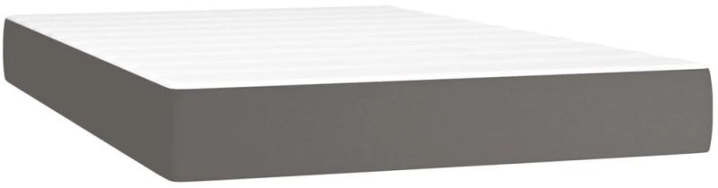 ΚΡΕΒΑΤΙ BOXSPRING ΜΕ ΣΤΡΩΜΑ & LED ΓΚΡΙ 120X200 ΕΚ. ΣΥΝΘ. ΔΕΡΜΑ 3134157