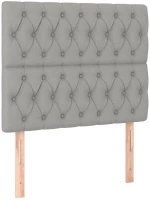 ΚΡΕΒΑΤΙ BOXSPRING ΜΕ ΣΤΡΩΜΑ ΑΝΟΙΧΤΟ ΓΚΡΙ 90X190 ΕΚ. ΥΦΑΣΜΑΤΙΝΟ 3131633