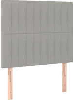 ΚΡΕΒΑΤΙ BOXSPRING ΜΕ ΣΤΡΩΜΑ ΑΝΟΙΧΤΟ ΓΚΡΙ 90X190 ΕΚ. ΥΦΑΣΜΑΤΙΝΟ 3136717