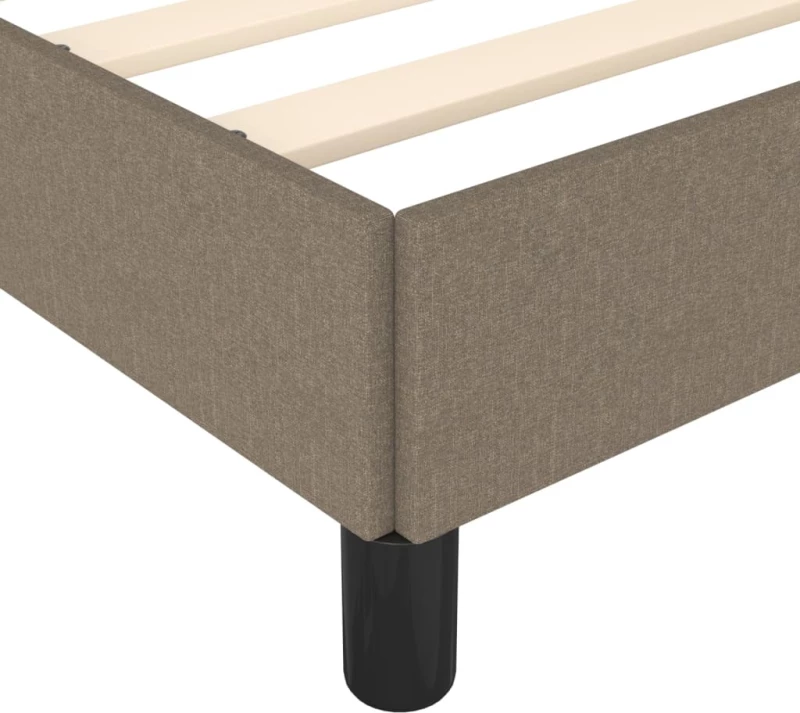 ΠΛΑΙΣΙΟ ΚΡΕΒΑΤΙΟΥ TAUPE 90X190 ΕΚ. ΥΦΑΣΜΑΤΙΝΟ 346684