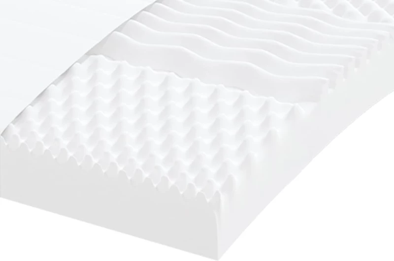 ΣΤΡΩΜΑ ΑΦΡΟΥ 7 ΖΩΝΩΝ ΣΚΛΗΡΟΤΗΤΑ 20 ILD ΛΕΥΚΟ 140 X 200 ΕΚ. 356356