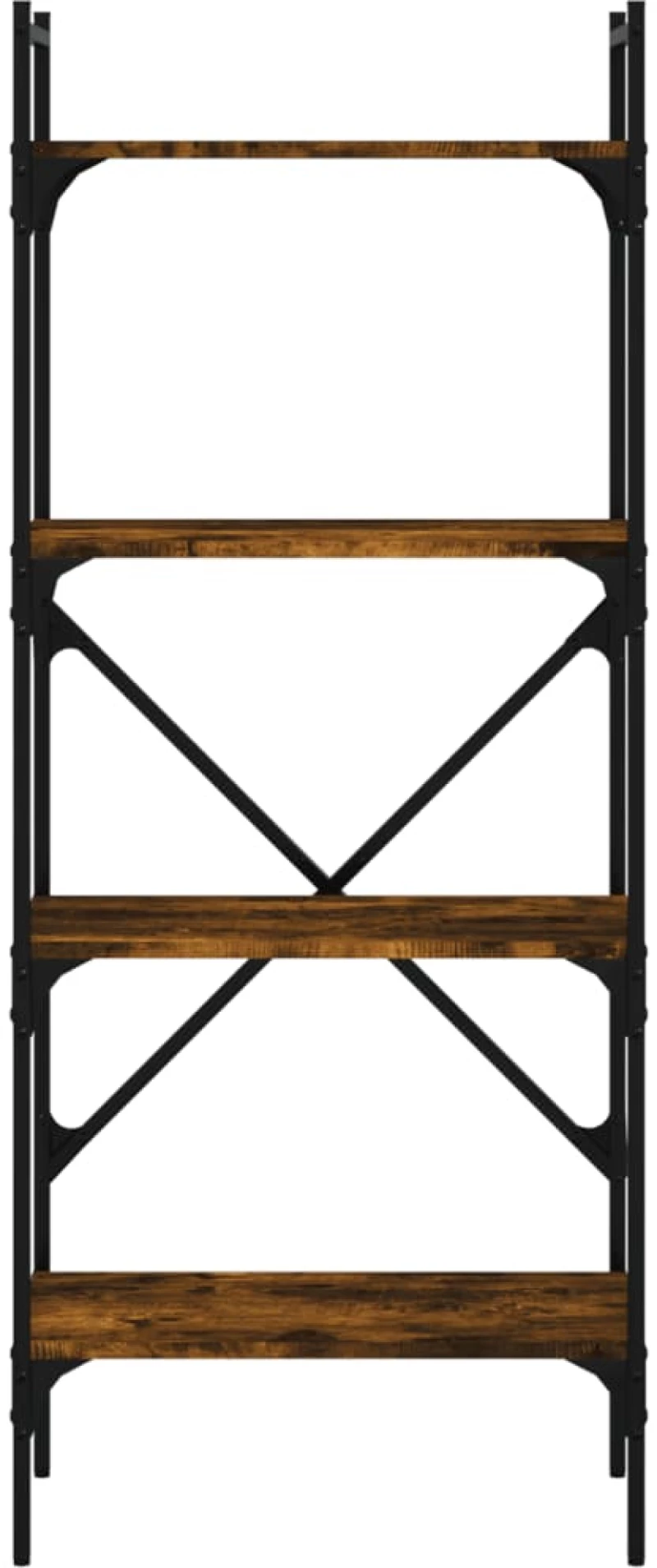 ΒΙΒΛΙΟΘΗΚΗ 4 ΕΠΙΠΕΔΩΝ ΚΑΠΝΙΣΤΗ ΔΡΥΣ 56X31,5X138,5 ΕΚ ΕΠΕΞ. ΞΥΛΟ 833340