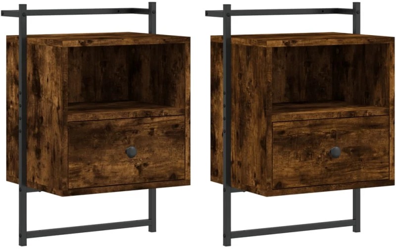 ΚΟΜΟΔΙΝΑ ΕΠΙΤΟΙΧΙΑ 2 ΤΕΜ. ΚΑΠΝΙΣΤΗ ΔΡΥΣ 40X30X61 ΕΚ ΕΠΕΞ. ΞΥΛΟ 833438