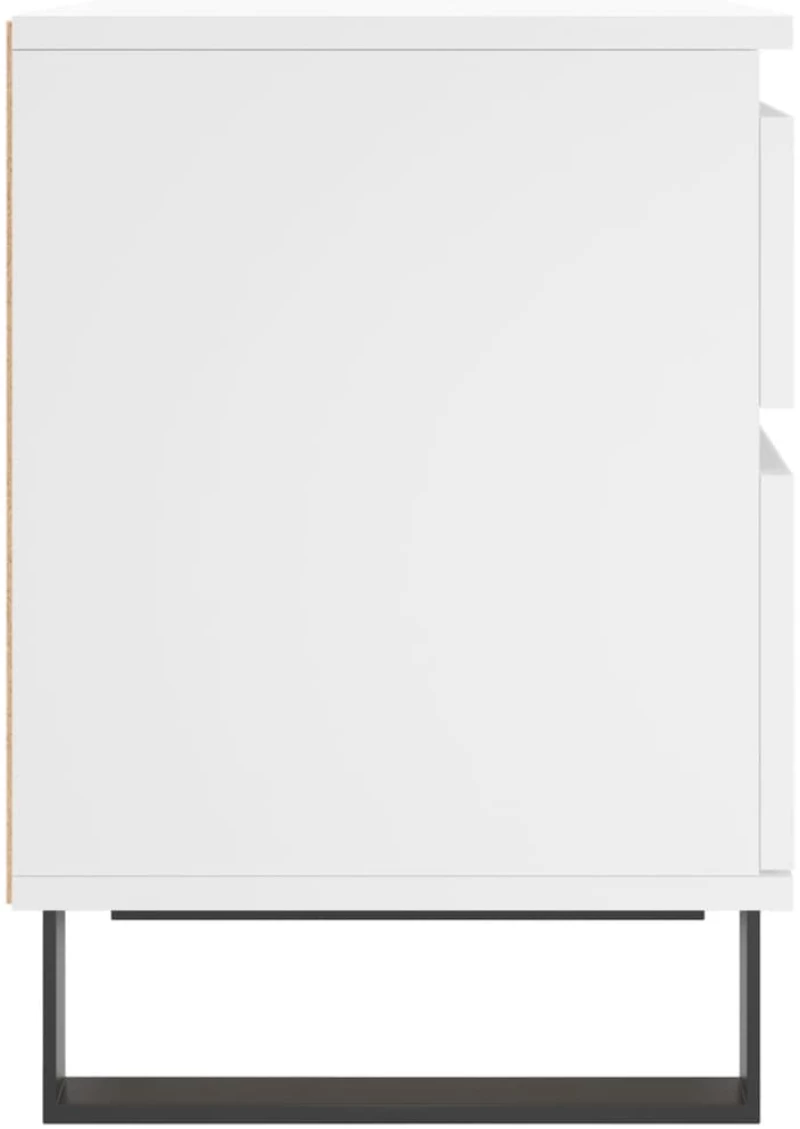 ΚΟΜΟΔΙΝΑ ΛΕΥΚΑ 2 ΤΕΜ. 40 X 35 X 50 ΕΚ. ΑΠΟ ΕΠΕΞΕΡΓΑΣΜΕΝΟ ΞΥΛΟ 830685
