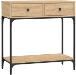 ΤΡΑΠΕΖΙ ΚΟΝΣΟΛΑ SONOMA ΔΡΥΣ 75X34,5X75 ΕΚ. ΕΠΕΞΕΡΓΑΣΜΕΝΟ ΞΥΛΟ 833399