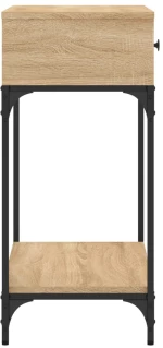 ΤΡΑΠΕΖΙ ΚΟΝΣΟΛΑ SONOMA ΔΡΥΣ 75X34,5X75 ΕΚ. ΕΠΕΞΕΡΓΑΣΜΕΝΟ ΞΥΛΟ 833399