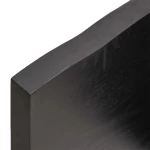 ΡΑΦΙ ΤΟΙΧΟΥ ΣΚΟΥΡΟ ΓΚΡΙ 40X10X4 ΕΚ. ΕΠΕΞΕΡΓ. ΜΑΣΙΦ ΞΥΛΟ ΔΡΥΟΣ 363741
