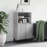 ΝΤΟΥΛΑΠΙ ΓΚΡΙ SONOMA 60 X 36 X 110 ΕΚ. ΑΠΟ ΕΠΕΞΕΡΓΑΣΜΕΝΟ ΞΥΛΟ 831498