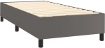 ΚΡΕΒΑΤΙ BOXSPRING ΜΕ ΣΤΡΩΜΑ & LED ΓΚΡΙ 100X200 ΕΚ. ΣΥΝΘ. ΔΕΡΜΑ 3139371
