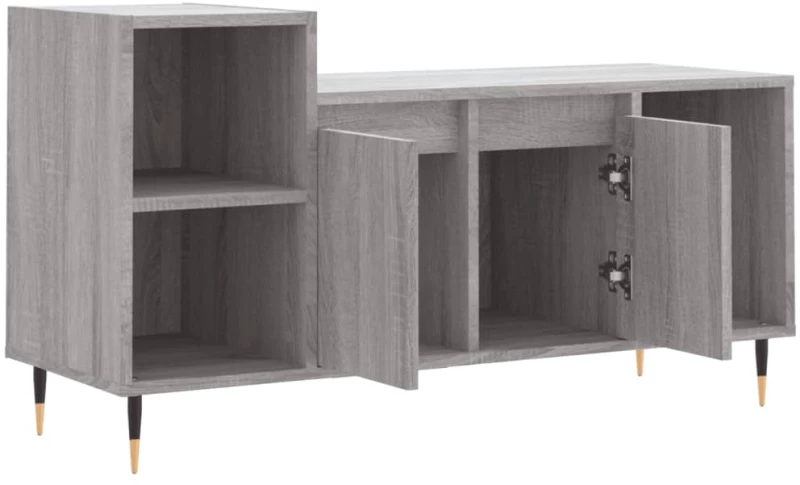 ΈΠΙΠΛΟ ΤΗΛΕΟΡΑΣΗΣ ΓΚΡΙ SONOMA 100X35X55 ΕΚ. ΑΠΟ ΕΠΕΞΕΡΓ. ΞΥΛΟ 831314