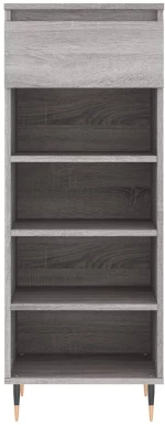 ΠΑΠΟΥΤΣΟΘΗΚΗ ΓΚΡΙ SONOMA 40X36X105 ΕΚ. ΑΠΟ ΕΠΕΞΕΡΓΑΣΜΕΝΟ ΞΥΛΟ 831458