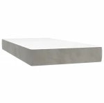 ΚΡΕΒΑΤΙ BOXSPRING ΜΕ ΣΤΡΩΜΑ ΑΝΟΙΧΤΟ ΓΚΡΙ 80X200 ΕΚ. ΒΕΛΟΥΔΙΝΟ 3131165