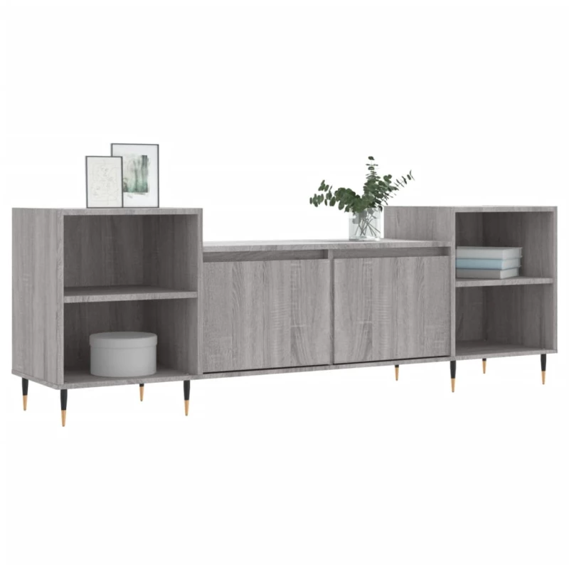 ΈΠΙΠΛΟ ΤΗΛΕΟΡΑΣΗΣ ΓΚΡΙ SONOMA 160X35X55 ΕΚ. ΑΠΟ ΕΠΕΞΕΡΓ. ΞΥΛΟ 831338