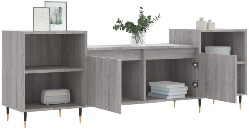 ΈΠΙΠΛΟ ΤΗΛΕΟΡΑΣΗΣ ΓΚΡΙ SONOMA 160X35X55 ΕΚ. ΑΠΟ ΕΠΕΞΕΡΓ. ΞΥΛΟ 831338