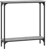 ΤΡΑΠΕΖΙ ΚΟΝΣΟΛΑ ΓΚΡΙ SONOMA 75X22,5X75 ΕΚ. ΕΠΕΞΕΡΓΑΣΜΕΝΟ ΞΥΛΟ 834023