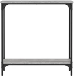 ΤΡΑΠΕΖΙ ΚΟΝΣΟΛΑ ΓΚΡΙ SONOMA 75X22,5X75 ΕΚ. ΕΠΕΞΕΡΓΑΣΜΕΝΟ ΞΥΛΟ 834023