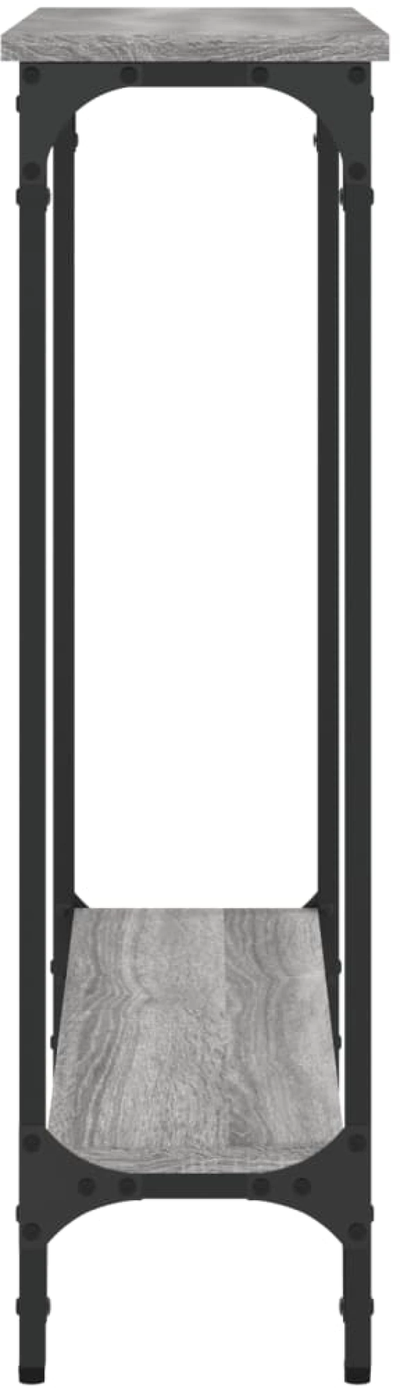 ΤΡΑΠΕΖΙ ΚΟΝΣΟΛΑ ΓΚΡΙ SONOMA 75X22,5X75 ΕΚ. ΕΠΕΞΕΡΓΑΣΜΕΝΟ ΞΥΛΟ 834023