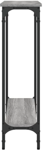 ΤΡΑΠΕΖΙ ΚΟΝΣΟΛΑ ΓΚΡΙ SONOMA 75X22,5X75 ΕΚ. ΕΠΕΞΕΡΓΑΣΜΕΝΟ ΞΥΛΟ 834023
