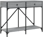 ΤΡΑΠΕΖΙ ΚΟΝΣΟΛΑ ΓΚΡΙ SONOMA 100X39X78,5 ΕΚ. ΕΠΕΞΕΡΓΑΣΜΕΝΟ ΞΥΛΟ 835487