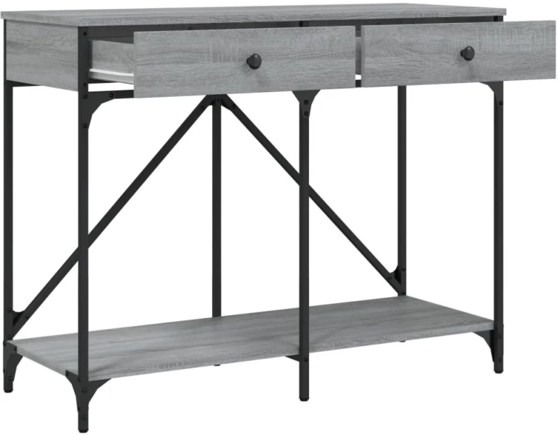 ΤΡΑΠΕΖΙ ΚΟΝΣΟΛΑ ΓΚΡΙ SONOMA 100X39X78,5 ΕΚ. ΕΠΕΞΕΡΓΑΣΜΕΝΟ ΞΥΛΟ 835487